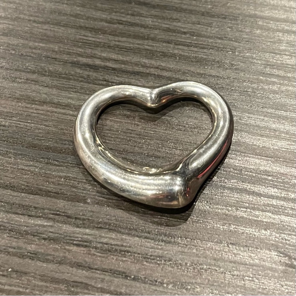 Silver Heart-Shaped Ring